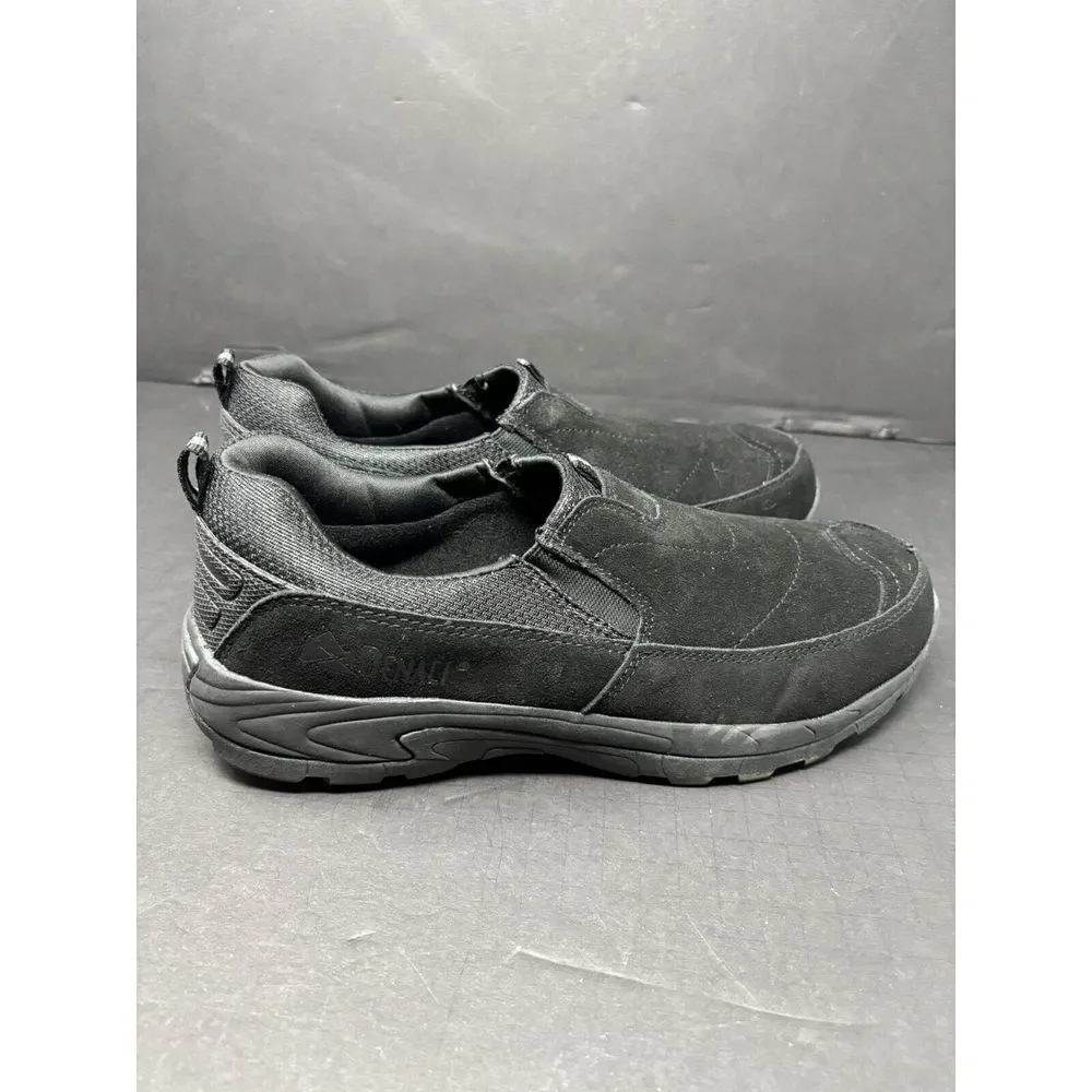 DENALI Black Suede Leather Slip On Casual Shoes Mens‎ Size Size US 9.5